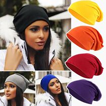 Cotton Slouchy Beanie Hip-Hop Soft Running arf Hats Confinem