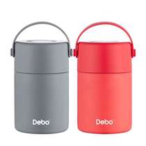 Depp stainless steel stew kettle thermos cup large capacity insulated lunch box student stew beaker