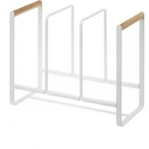 Small fresh iron three-grid dish drain rack simple kitchen kitchen utensil storage storage rack plate rack bowl rack