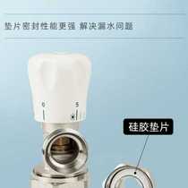 All-copper external wire union PPR temperature control valve angle valve radiator floor heating special tap water valve switch 4 points