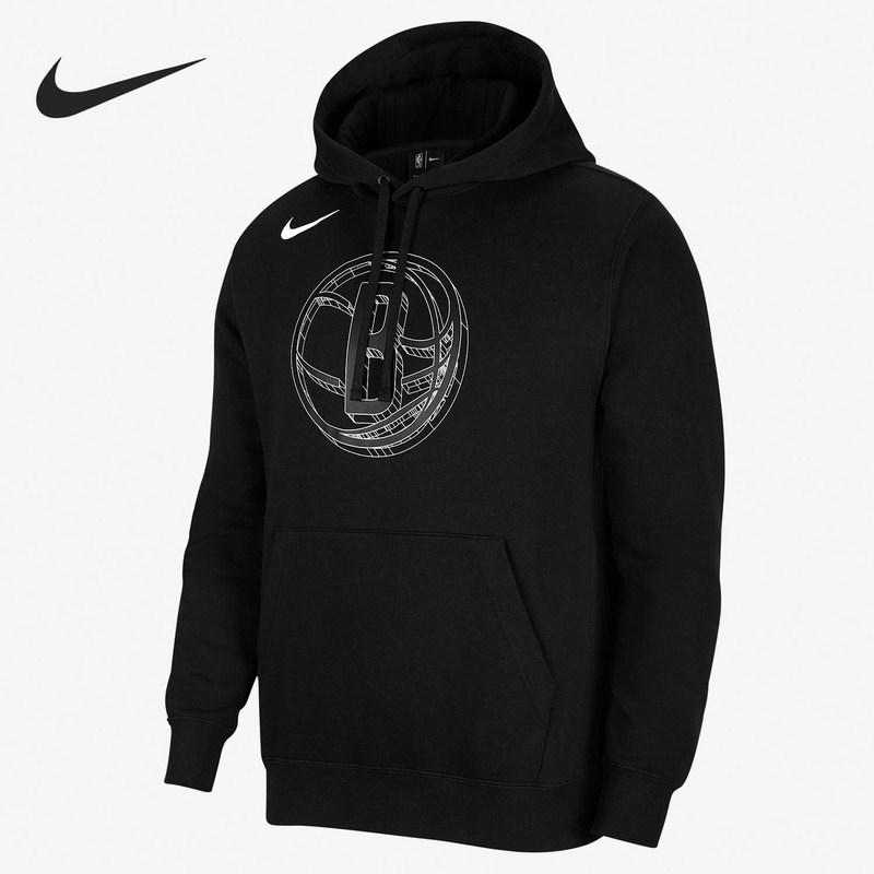 Nike Official Authentic Nba Men's Basketball Velvet-Lined Sports Hoodie Sweatshirt Dn4985-010