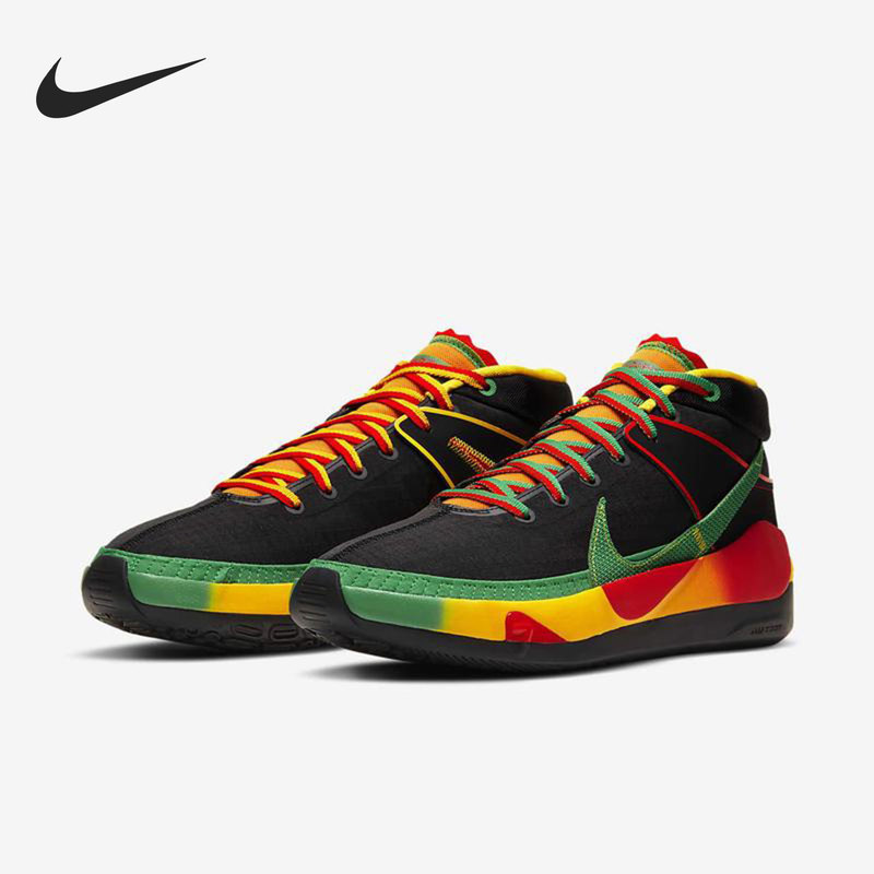 Nike/Nike Genuine Unisex Shock-Absorbing, Non-Slip, Wear-Resistant Mid-Top Basketball Shoes Dc0010-001