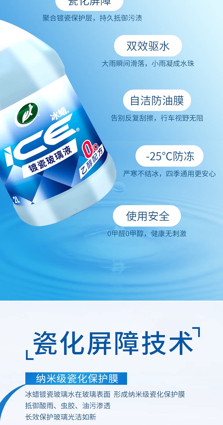 Free Shipping Turtle Brand Ethanol Glass Cleaner, High-Efficiency Stain Remover, Insect Glue Remover, Oil Film Remover, Car Wiper Fluid, Summer Special