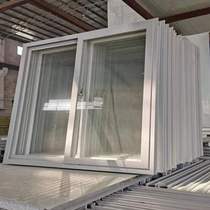 Jingkailong profile window plastic steel industrial window with glass white window 1000*1000 industrial window