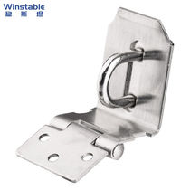 Stable stainless steel 90 degree right angle lock lock brand drawer lock door window cabinet door buckle buckle steel color 3 inches 90