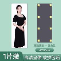 Bathroom full-body high-definition soft stickers can be mirror-attached to the wall. Wall-mounted mirrors can be attached to the wall with a soft acrylic patch.