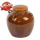 Speed earthenware oil jar salt j jar oil jar ceramic jar with lid lard jar kitchen storage jar seasoning seasoning