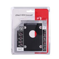 Support de disque dur tout en aluminium 12 7 9 5 9 0 HDD support de disque optique mécanique SATA3SSD pour ordinateur portable