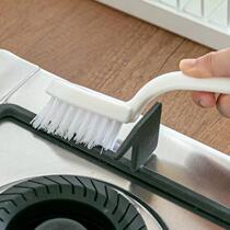 New hand-held brush for easily cleaning grooves doors and windows kitchen and bathroom groove cleaning brush air conditioning gap brush key