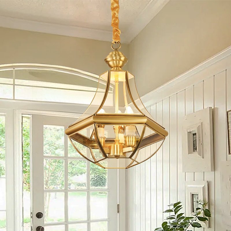 全铜户外吊灯，打造别墅阳光房的梦幻光影 -户外吊灯-淘宝好物网