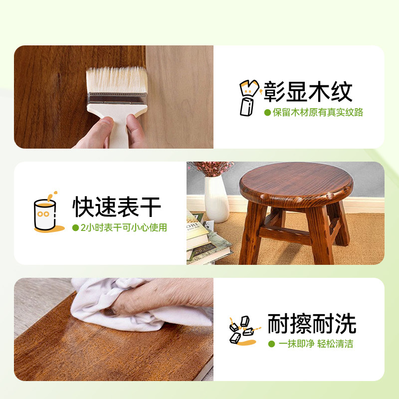 水性木器漆 vs 木蜡油：木门自刷翻新改色全攻略，家具焕新颜！-水性木器漆-淘宝百科网