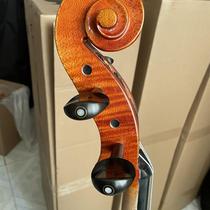 High-end handmade solid wood cello tiger pattern professional grade examination playing beginner children adult beginner instrument