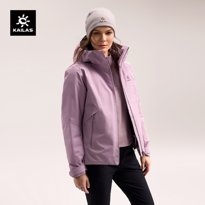Kailas Alech Hard-Shell Hooded down Jacket 700 Fill Power Goose down Flt Windproof and Warm Women's Jacket Kailas Alech Hard-Shell Hooded down Jacket 700 Fill Power Goose down Flt Windproof and Warm Women's Jacket