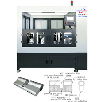 Lock making equipment lock shell processing automatic die-cast lock shell combination machine Jingrui JZ-12 7 lock making machine