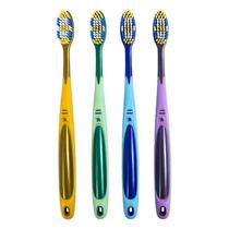 New household mens special hard-bristle toothbrush ultra-hard and durable smoke stain removal household medium-hair large head family size adult