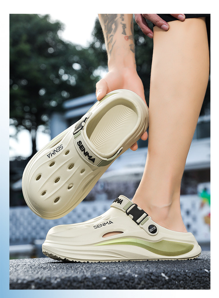 Semir Perforated Shoes for Boys, Summer Non-Slip Lightweight Children's Clogs, Soft Sole, Durable Outdoor Beach Sandals for Girls — 13