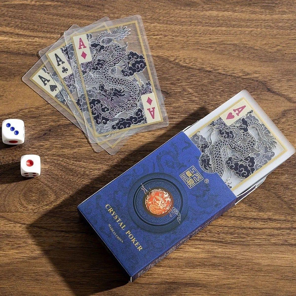 正版收藏新款PVC透明水晶扑克牌防水加厚礼品54张水透明扑克牌有哪些特别之处？值得购买吗？-德州扑克-淘宝好物网