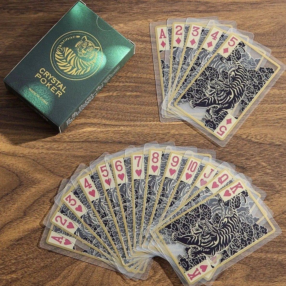 正版收藏新款PVC透明水晶扑克牌防水加厚礼品54张水透明扑克牌有哪些特别之处？值得购买吗？-德州扑克-淘宝好物网