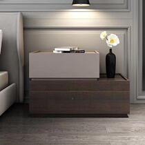 Spot modern simple bucket cabinet bedroom bedside table creative mini multi-functional storage building blocks storage bedside corner