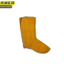 XJ Jingzhou Shibang cowhide foot protection cowhide welding anti-dressing work apron anti-spark wear-resistant anti-scalding welding anti-wear