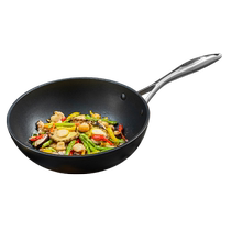 (Self-operated by Juran Home) Galhaomai rice stone non-stick frying pan induction cooker gas stove flat-bottomed wok