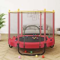 Trampoline outdoor indoor fitness equipment spring bed household childrens trampoline with protective net