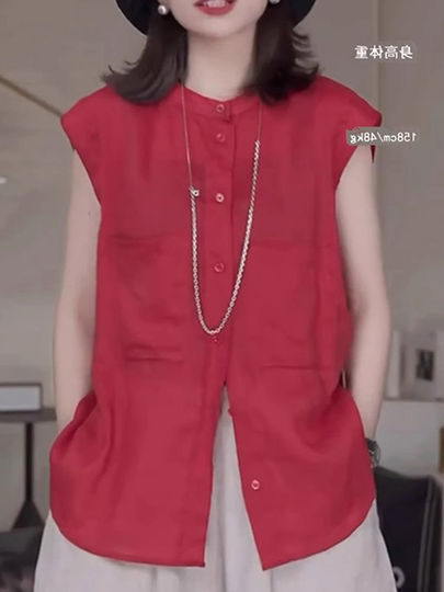 Camisa de un solo pecho de moda y elegante, chaleco fino, cómodo y transpirable, tops de viaje versátiles para mujeres