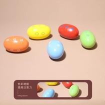 Wooden sand and egg toddler punching instruments for children wooden baby wooden baby teaching color sand kindergarten teaching tools