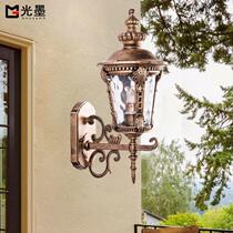 Light Ink GUANGMO Eurostyle plein-air extérieur Lampe à mur extérieur Lampe Courtyard Wall Lamp Porte Lamp Lampe à paroi étanche Lampe à mur