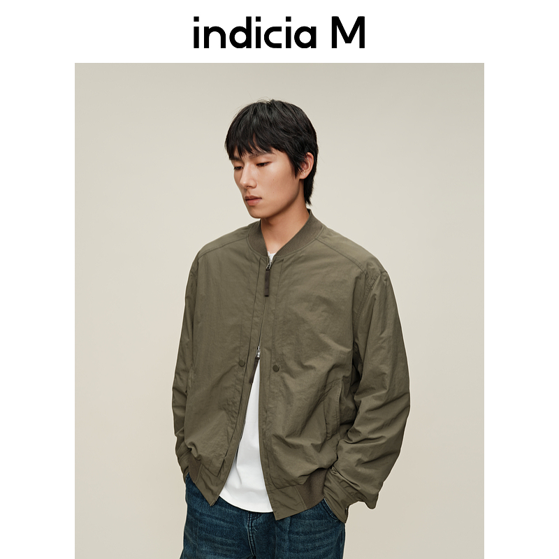 Indiciam Marked Mall Same Style Simple American Retro Pilot Casual Jacket M2C4Wt200L Indiciam Marked Mall Same Style Simple American Retro Pilot Casual Jacket M2C4Wt200L