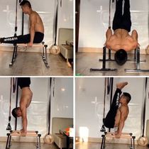 Russian push-up stand mens training device Russian push-up stand home street fitness equipment Russian push-up stand inversion stand