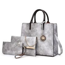 Fashion 3PCS Womens Bag Set Fashion PU Leather Ladies Handb