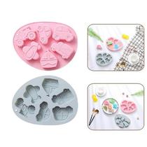 2 Pcs Silicone Baking mold Cartoon Take Molds Jelly