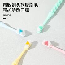 New household soft-bristled adult toothbrush household 8-pack bucket family size mens cleaning brush student with fine hair
