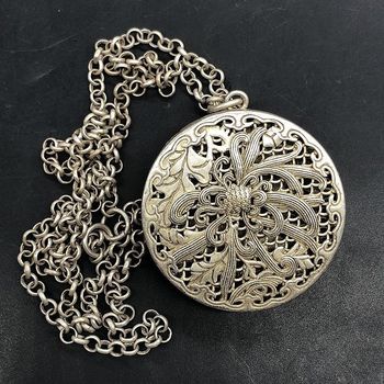 Speedy antiques a antique miscellaneous collection miao silver pendant turquoise bat silver lock pendant special price