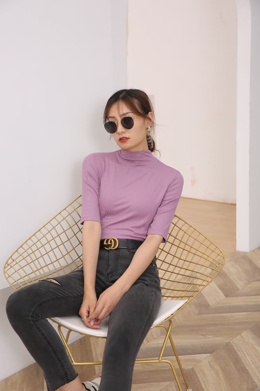 Half-sleeve of hydrouric acid skin coat