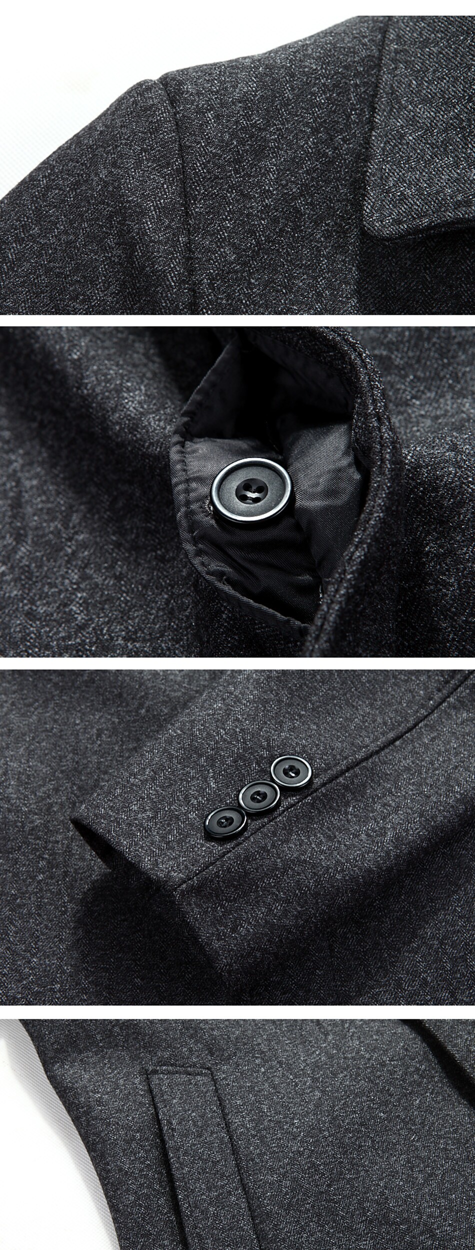 电竞夹克/外套 2022 new men winter jacket autumn wool coat high quality woo