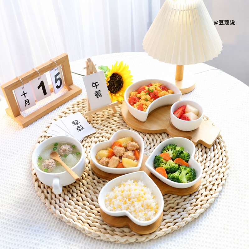 Kindergarten Meal Photography Props, Daycare Food Scene Setup, Photo Shoot, Breakfast, Lunch, Meal Menu, Plates