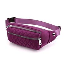 New Pocket Womens Large Capacity Fashion 100 Hitch Fashion Chest Bag Girls Mind Cashier Wallet Wallet Waterproof Light Purple