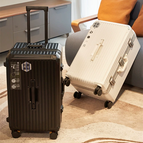 Вместительный и большой универсальный чемодан на колесиках, увеличенная толщина, 28 дюймов