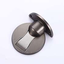 Adjustable and extended door suction anti-collision and windproof strong door magnetic hole door brake punched backstop three-in-one silent zinc alloy