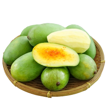 Свежая Кислота Хрустящий Сырой Манго Hainan Ivory Mang Fruits Mango Bud Green Mango Acid Wild Curing Mango 5 Cati