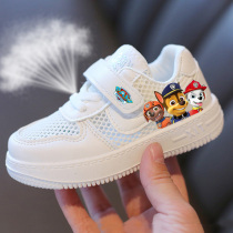 Anta suitable for childrens white shoes spring and summer girls sports shoes non-slip boys sneakers soft bottom baby shoes mesh