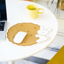 Fun and cute irregular mouse pad animal waterproof and oil-proof mouse pad small pad ins girls mouse pad