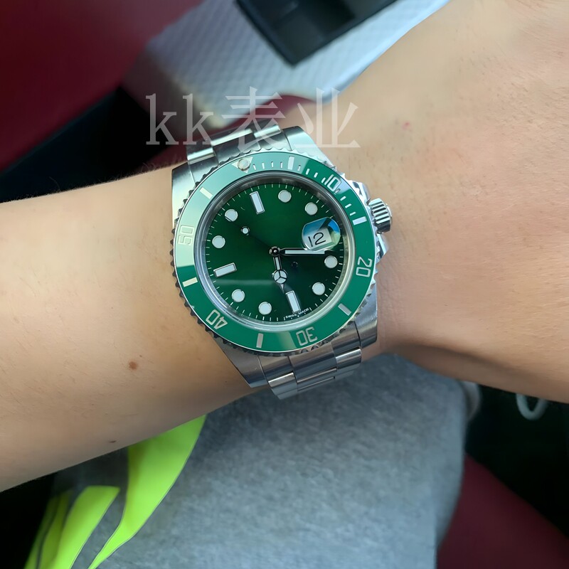 высший уровень!Погружные часы Gaoding без календаря/с календарем Green Water ghost watch мужские механические часы с автоподзаводом