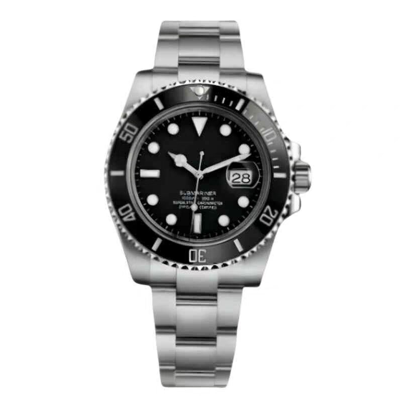 высший уровень!Gaoding No Calendar/Календарь Black Water Ghost Watch Механические часы 40/41 мм Мужские часы