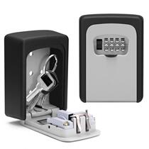 Outdoor anti-theft password key storage box wall-mounted password lock box Maoyan home improvement key box 4-digit password