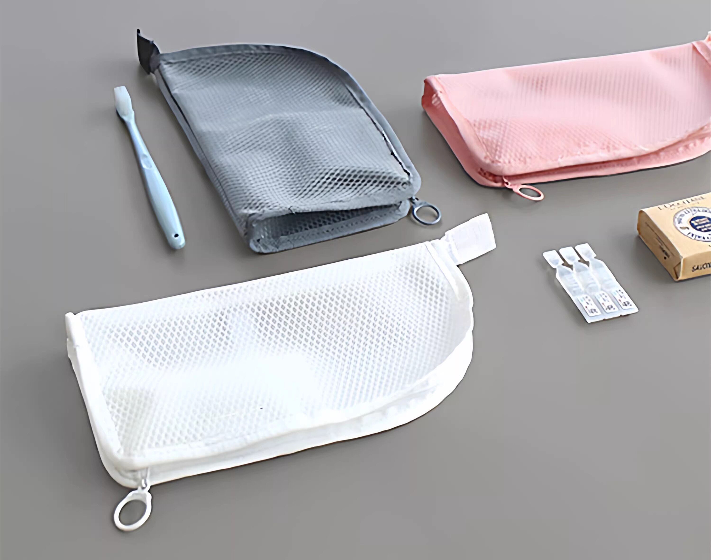 Standalone Wash Bag Large Capacity Multifunctional Cosmetic Organizer Portable Travel Toiletry Bag