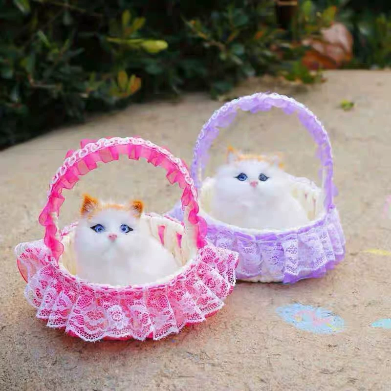 Детская игрушка с подсветкой, плюшевая кукла, котёнок, кот, подарок на день рождения, рождественский подарок