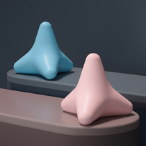 Triangle acupoint cone foot acupoint arm muscle whole body relaxation massager relieve fatigue foot massage tool